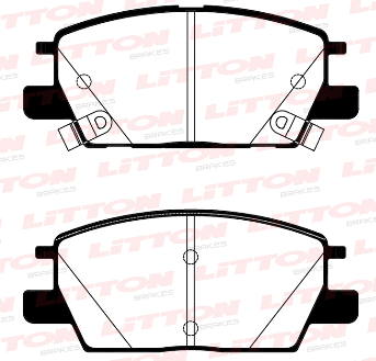 LITTON PASTILLAS FRENO DEL. CHEVROLET EQUINOX 1.5 TURBO - 2.0 18/20