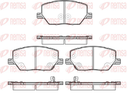 [164002.0682] REMSA PASTILLAS FRENO DEL. FIAT 500 1.4-1.6-2.0-2.4D MULTIJET TORO 1.8- 2.0D- 2.4 JEEP RENEGADE 1.4-1.6-1.8-2.0 16V