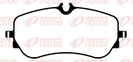 REMSA PASTILLAS FRENO TRAS. VW AMAROK 3.0 TDI V6