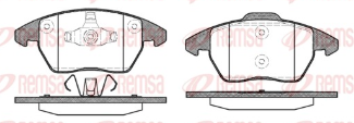 REMSA PASTILLAS FRENO DEL. CITROEN C3 C4 C5 DS3 PEUGEOT 207 307 308 3008 5008