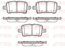 [162802.0682] REMSA PASTILLAS FRENO TRAS. CHEVROLET ASTRA CRUZE 1.4 EQUINOX 1.5