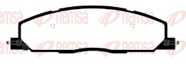 REMSA PASTILLAS FRENO TRAS. DODGE CHRYSLER RAM 2500 - 3500