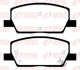 REMSA PASTILLAS FRENO DEL. CHEVROLET TRACKER 1.8 16V