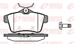 REMSA PASTILLAS FRENO TRAS. CITROEN C4 GRAND PICASSO 1.6- 2.0 16V HDI PEUGEOT 307 308 3008 5008 1.4-1.6-2.0 16V VW SCIROCCO 1.4- 2.0