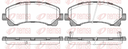 [140700.0682] REMSA PASTILLAS FRENO DEL. CHEVROLET S10 2.4 - 2.8 TRAILBLAZER 2.8
