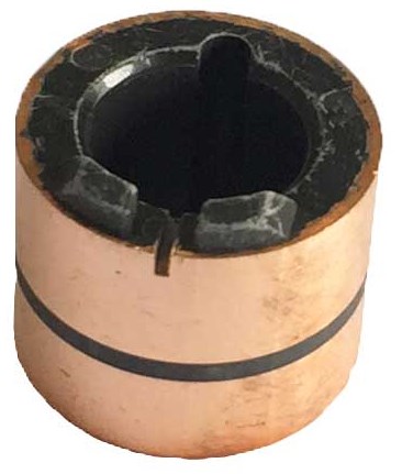 DIPRA COLECTOR ALTERNADOR EJE 16.70 X 28.00 ALTO 22MM  
