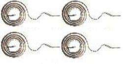 DIPRA RESORTE P/ESCOB - ARRANQUE BOSCH RASTROJ /EJD 4 UNID.  