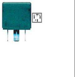 DZE MINI RELAY SURAN AUXILIAR 12V 40A 4T  