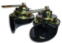 DZE BOCINA CARACOL UNIVERSAL 88MM 2 TERMINALES JGO 12V  