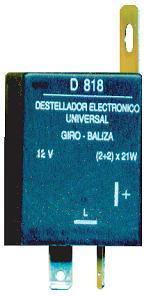 DZE DESTELLADOR ELECT. UNIVERSAL 12V 2T SIN CONEXION A MASA