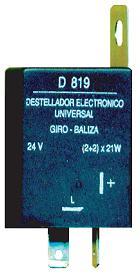 DZE DESTELLADOR ELECT. UNIVERSAL 24V 2T S/CONEXION A MASA C/SOPORTE