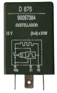DZE DESTELLADOR ELECT. CHEVROLET SPARK DAEWOO LEGANZA MATIZ 12V 3T