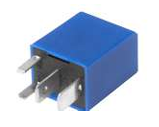 DZE RELAY MINIATURA CHEVROLET KADETT VECTRA FIAT DUNA UNO TEMPRA C/RESISTENCIA 12V 4T 20A