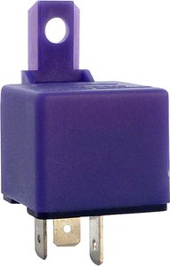 DZE MINI RELAY BOCINA FIAT 128 1500 600 VW 1500 12V 40A 3T  S/RESISTENCIA