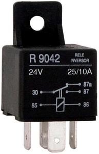 DZE MINI RELAY UNIVERSAL INVERSOR 24V 25/10A 5T