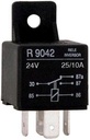 [9042.0300] DZE MINI RELAY UNIVERSAL INVERSOR 24V 25/10A 5T
