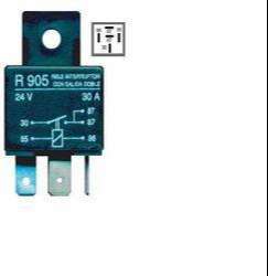DZE MINI RELAY UNIV 24V 20A 5T  