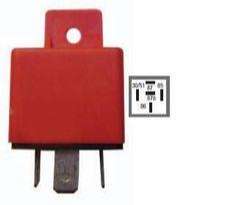 DZE MINI RELAY UNIV 12V 40/20A 5T  