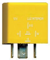 DZE TEMPORIZADOR LUZ INTERIOR FORD ESCORT 97> 12V
