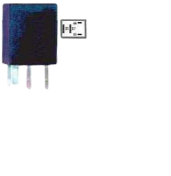 DZE RELAY MINIATURA FIESTA 1994> FAROS ANTINIEBLA  