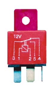 DZE MINI RELAY ELECT-ALZA CRIST-TRABA PUERT-LUCES FORD GALAXY R11 R18 R19 CLIO EXPRESS TRAFIC TWINGO 12V 5T 40/20A