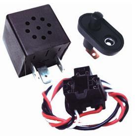 DZE KIT ALARMA LUCES INTERMITENTE SONORA UNIVERSAL 12V