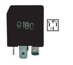 DZE MINI RELAY UNIV IDEM 901 S/ABRAZADERA 12V  