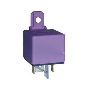 DZE MINI RELAY ACCESORIOS INTERRUPTOR SIMPLE C/DIODO CITROEN XSARA R19 CLIO TWINGO 12V 4T 40A