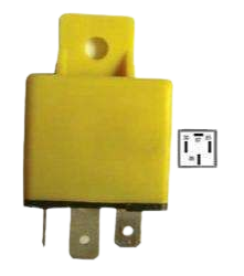 DZE RELAY INTER BOCINA- ENCENDIDO-ALARMA 6V  