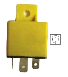 DZE RELAY INTER BOCINA-ENCENDIDO-ALARMA 12V  