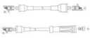 [10020.0370] GENOUD CABLE BUJIA R 4L (PRESTOLITE 1020)