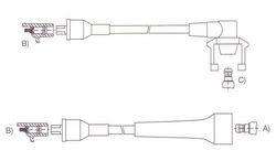 GENOUD CABLE BUJIA TWINGO DUCELLIER