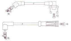 GENOUD CABLE BUJIA CLIO RT 1.6 CONEXION DIN