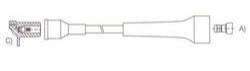 GENOUD CABLE BUJIA MEGANE RTE- 2.0 B.SECA M4-PIN