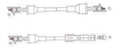 [11010.0370] GENOUD CABLE BUJIA P 505 SR >1986