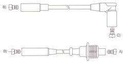 [11081.0370] GENOUD CABLE BUJIA P 205 GTI 1.9 BOSCH SAE