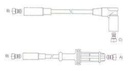[11083.0370] GENOUD CABLE BUJIA P 205 1.4-1.6 DUCELLIER SAE