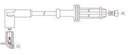 [11090.0370] GENOUD CABLE BUJIA P 205 GL BOBINA SECA M4-PIN