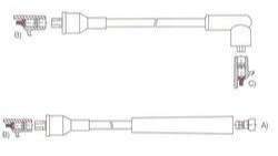 GENOUD CABLE BUJIA SIERRA 1.6