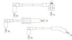GENOUD CABLE BUJIA F100 4.9 CONEXION SAE