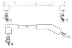 GENOUD CABLE BUJIA FORD MUSTANG V8