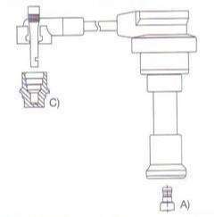 GENOUD CABLE BUJIA MONDEO-FIESTA 1.6-1.8-2.0 16V CLX