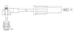 GENOUD CABLE BUJIA RANGER 2.3 <1994 DOBLE ENCENDIDO