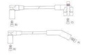 [12155.0370] GENOUD CABLE BUJIA FORD BRONCO 4X4 4.5 1993> SAE