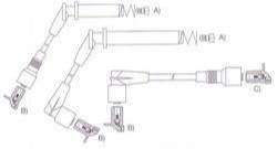 GENOUD CABLE BUJIA VECTRA 2.0 GLS M4-PIN
