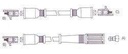 [14045.0370] GENOUD CABLE BUJIA FIAT 147