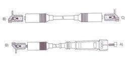 GENOUD CABLE BUJIA GOL 1.6 MI-1.8 MI M4-PIN. LUCAS LEIHTV16ST