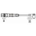 [15130.0370] GENOUD CABLE BUJIA FOX SURAN VOYAGE GOL TREND POLO 1.6 8V CROSS GOLF