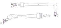 GENOUD CABLE BUJIA CITROEN ATENAS DUCELLIER