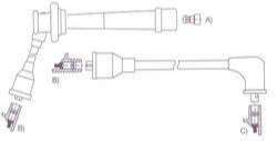 GENOUD CABLE BUJIA SUZUKI VITARA SIDEKICK 1.6 91>